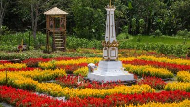 Taman Bunga Puri Mataram AkuTravel. Sumber: Antara News